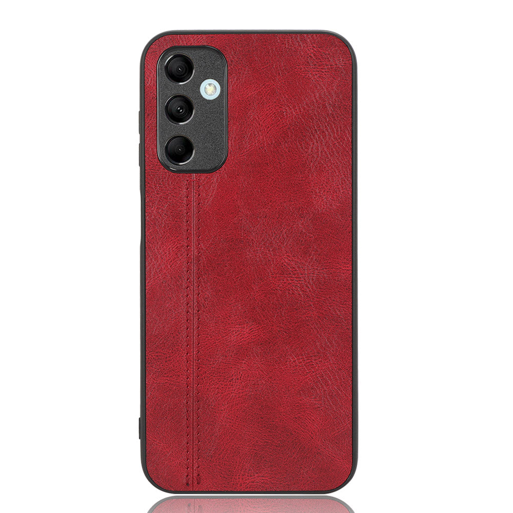 For Samsung Galaxy M14 5G Leather Coated TPU PC Phone Case Cowhide Texture Anti-scratch Cover For Samsung Galaxy M14 5G Leather Coated TPU PC Phone Case Cowhide Texture Anti-scratch Cover